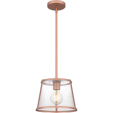Quoizel Piccolo Pendant Min I Pendant 1 Light Matte Rose Gold QPP5612MRG